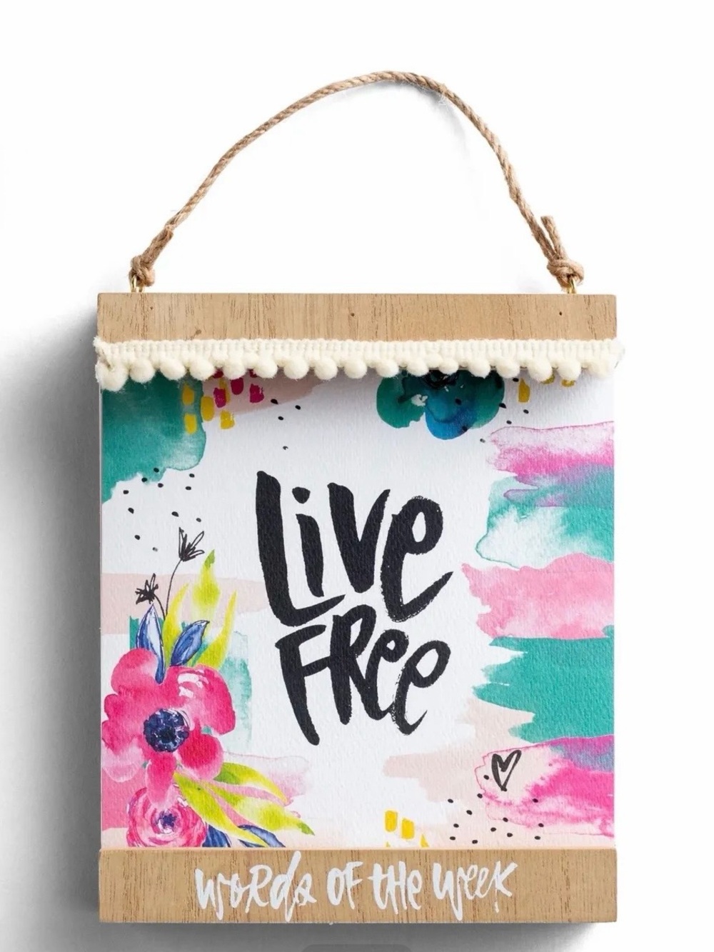 DaySpring- Katygirl- Live Free - Words of the Week - Wall Decor - 26 Prints